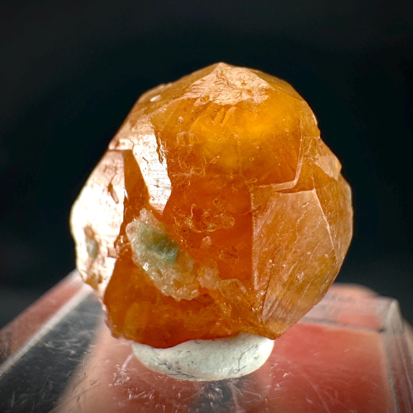 Hessonite Garnet | Orange Crystal, Mineral Specimen from Pakistan