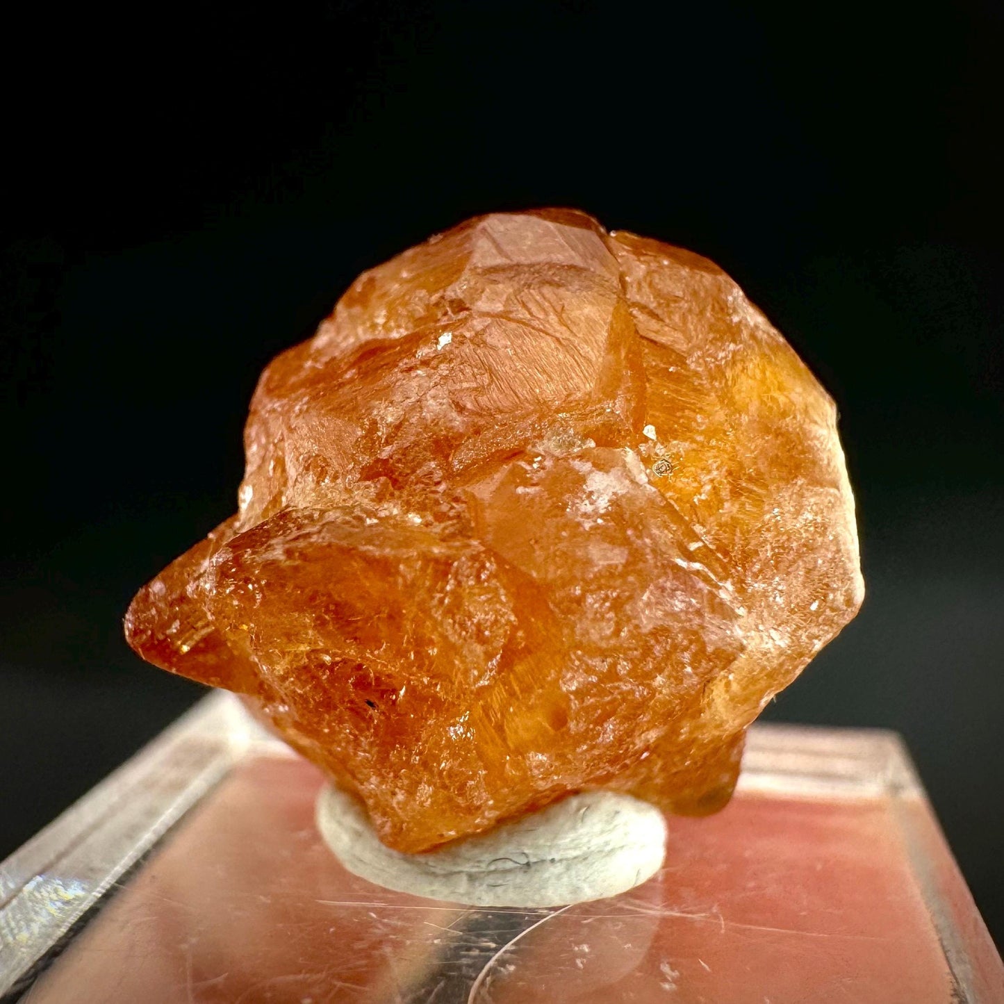 Hessonite Garnet | Orange Crystal, Mineral Specimen from Pakistan