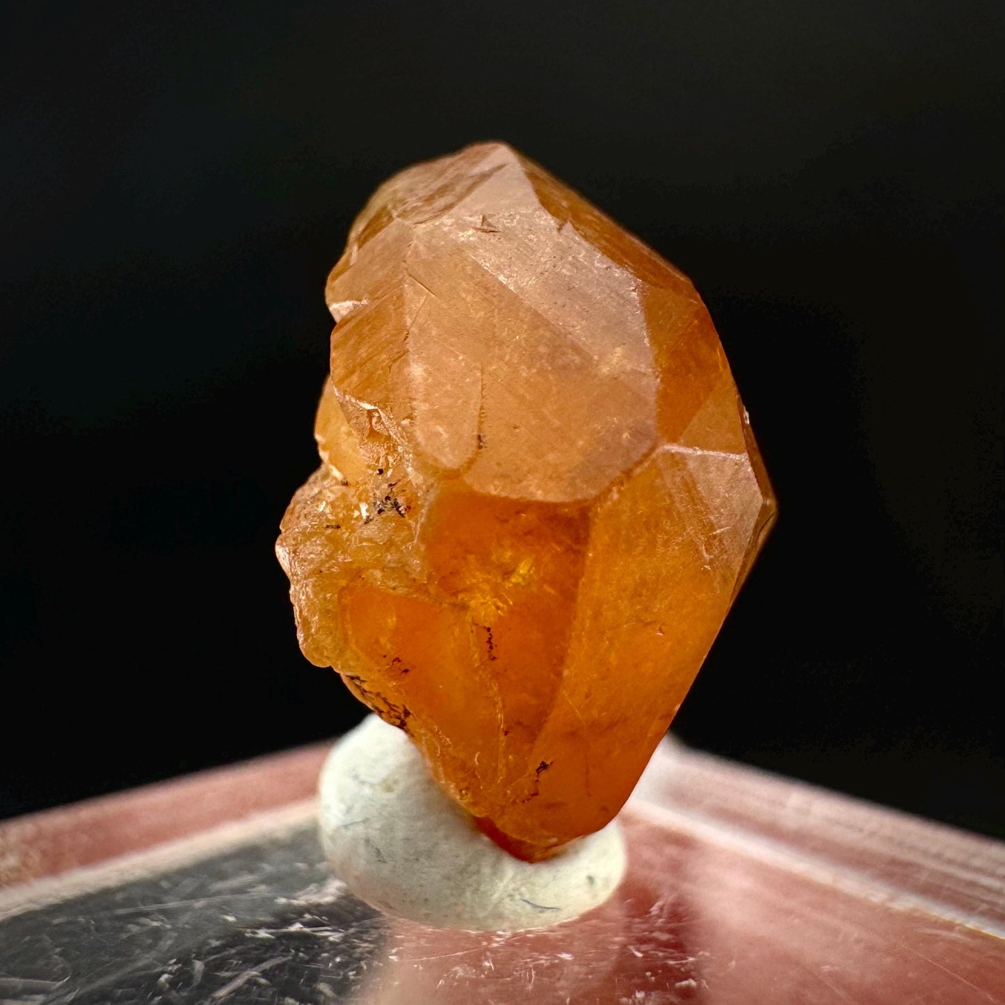 Hessonite Garnet | Orange Crystal, Mineral Specimen from Pakistan