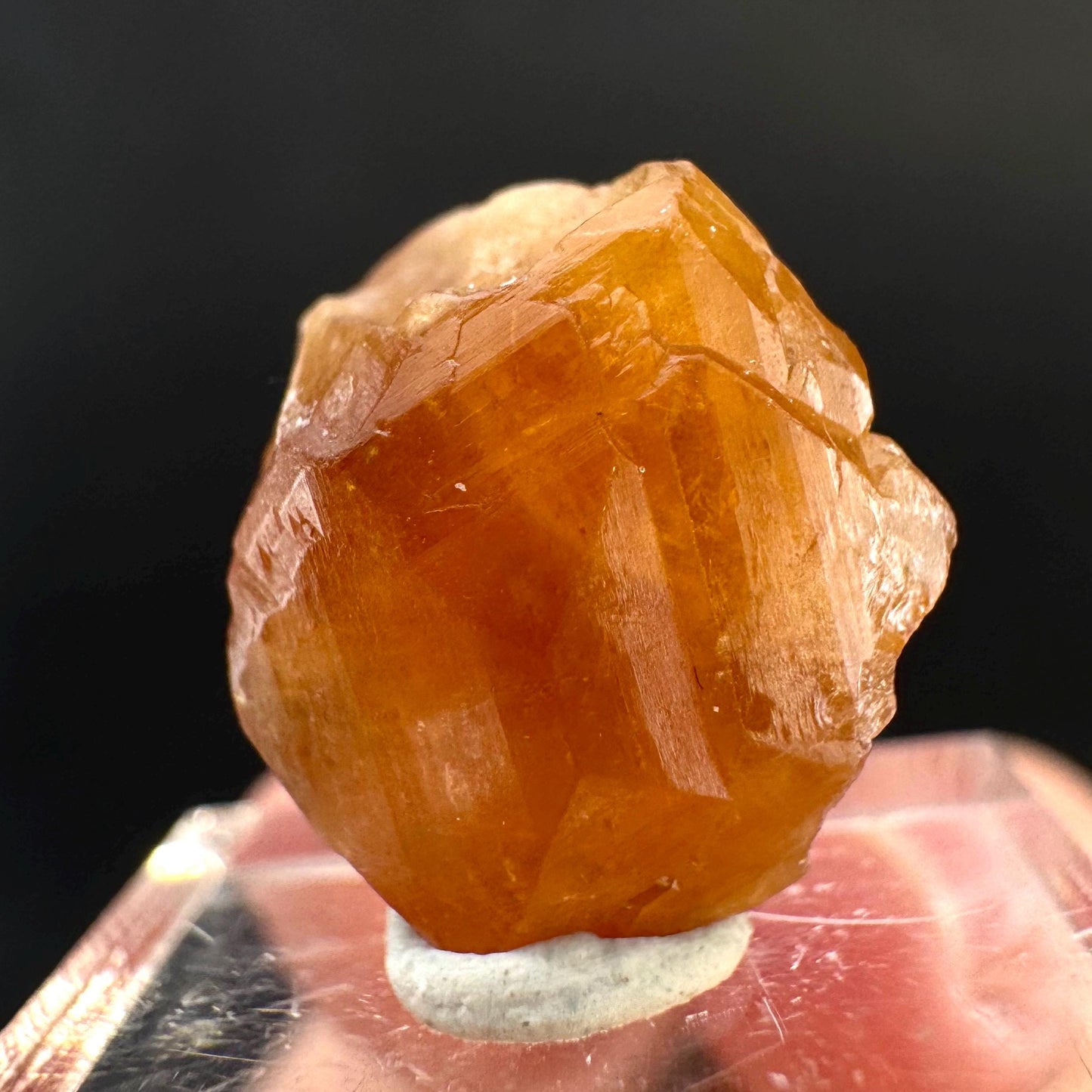 Hessonite Garnet | Orange Crystal, Mineral Specimen from Pakistan