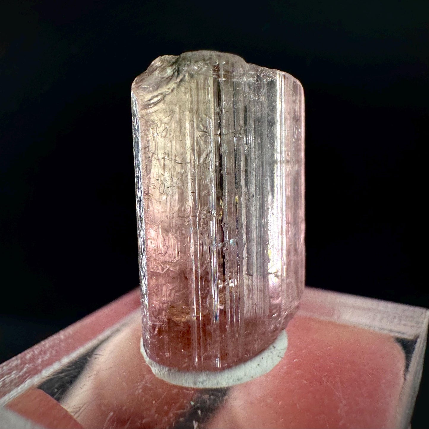 Watermelon Tourmaline | Green & Pink Elbaite Crystal, mineral specimen from Paprok