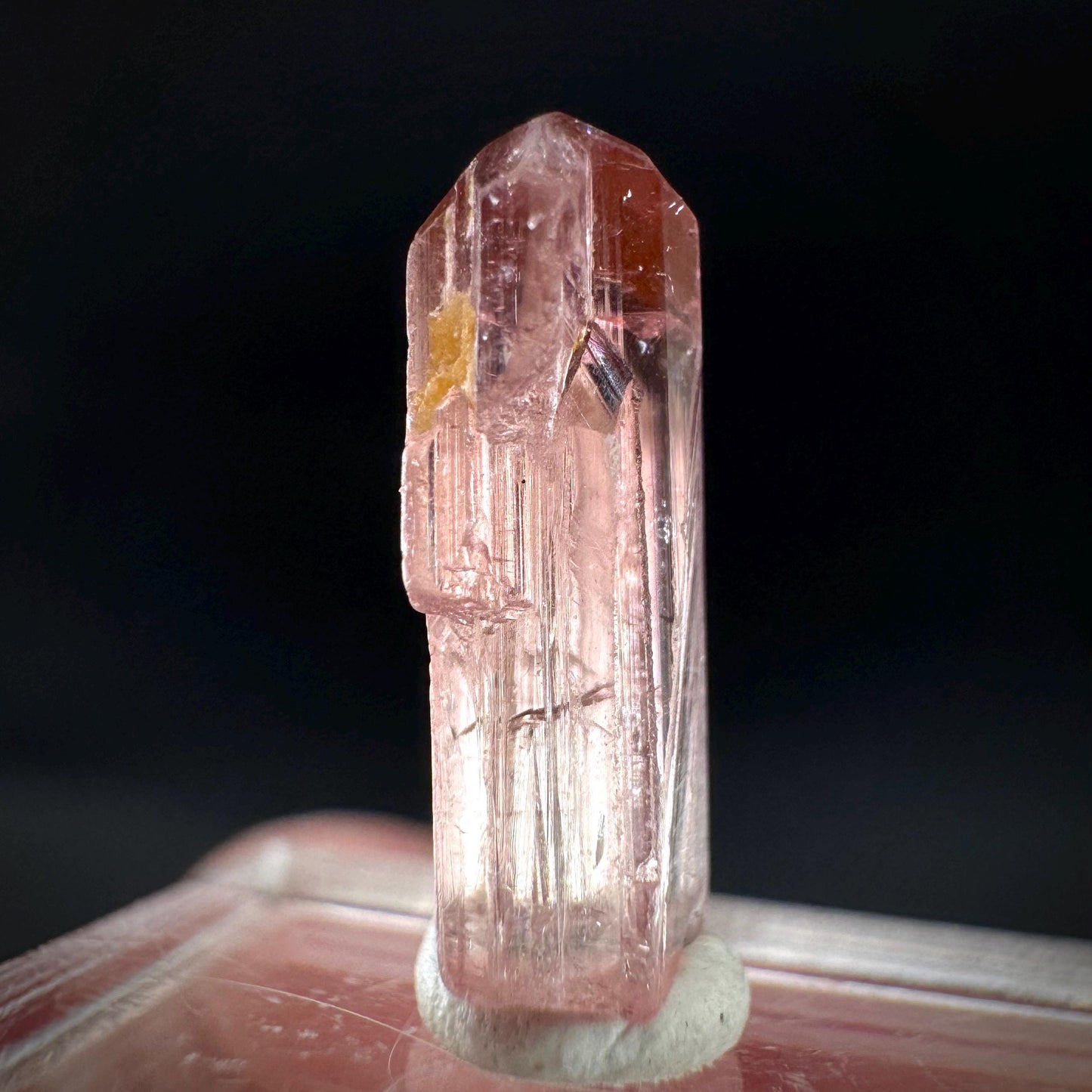 Elbaite Tourmaline | Pink Crystal, mineral specimen from Paprok