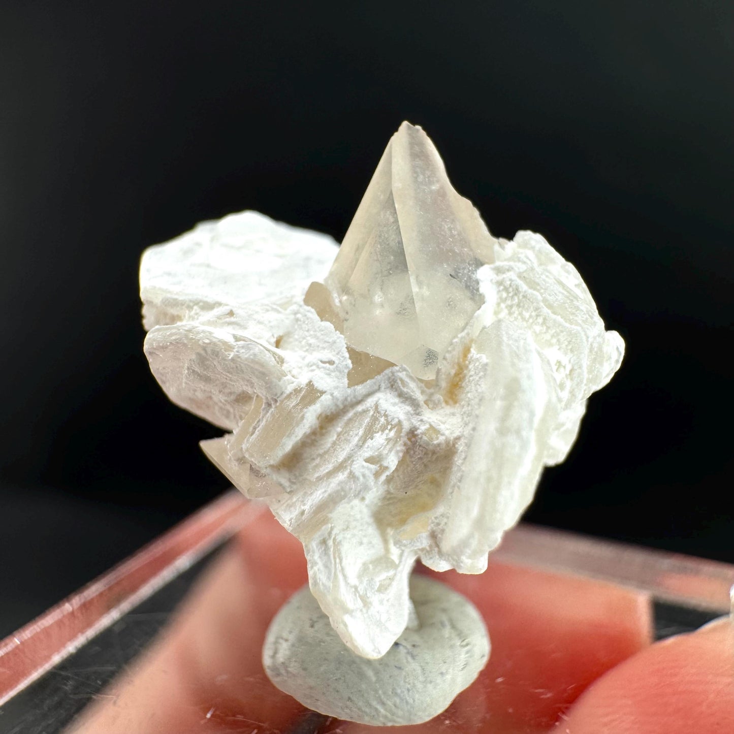 Topaz on Albite Matrix | Birthstone Crystal, Mineral Specimen from Pakistan