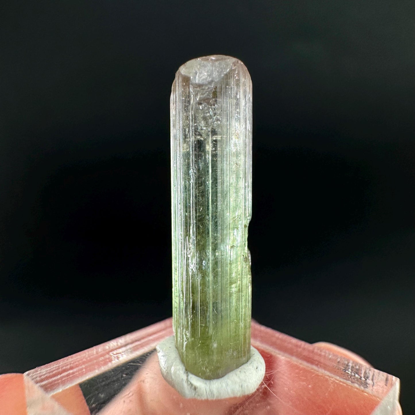 Watermelon Tourmaline | Green & Pink Bi-Color Elbaite Crystal, mineral specimen from Paprok