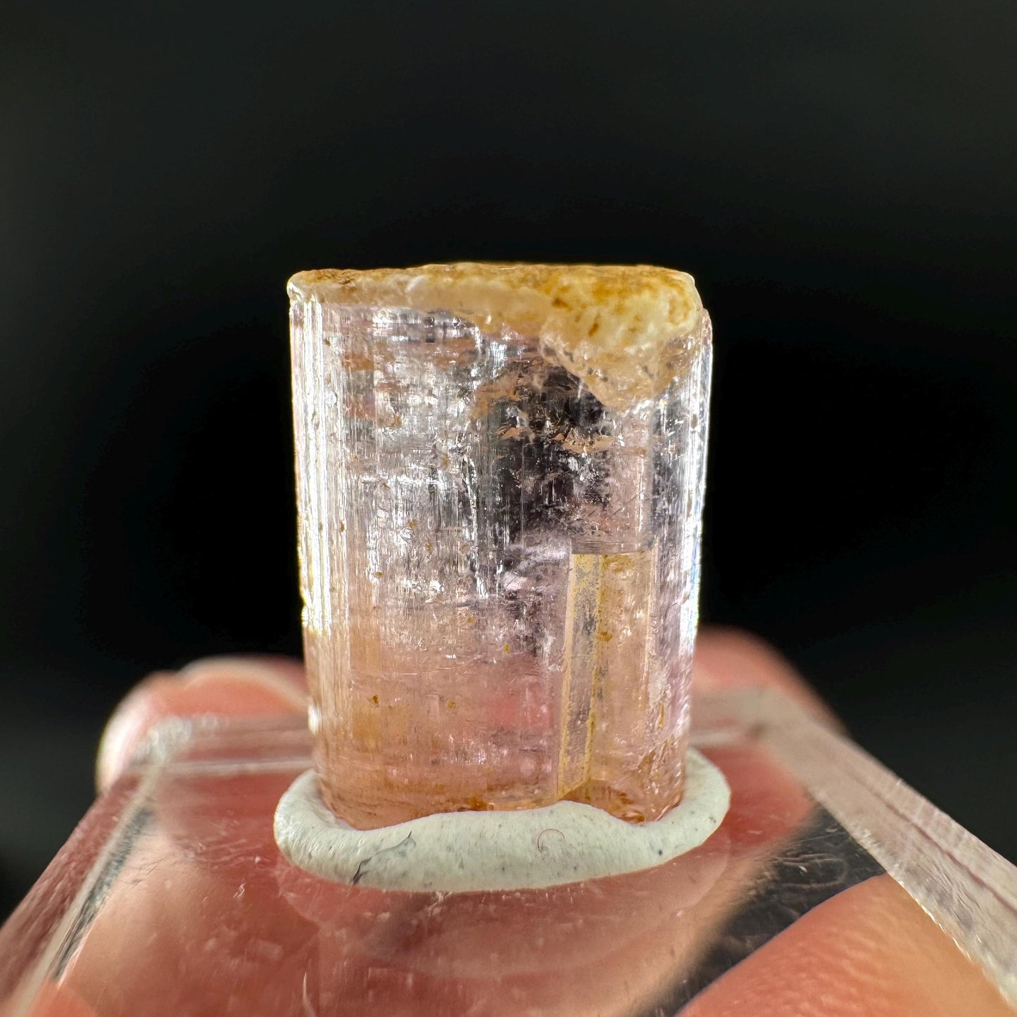 Elbaite Tourmaline | Pink Crystal, mineral specimen from Paprok