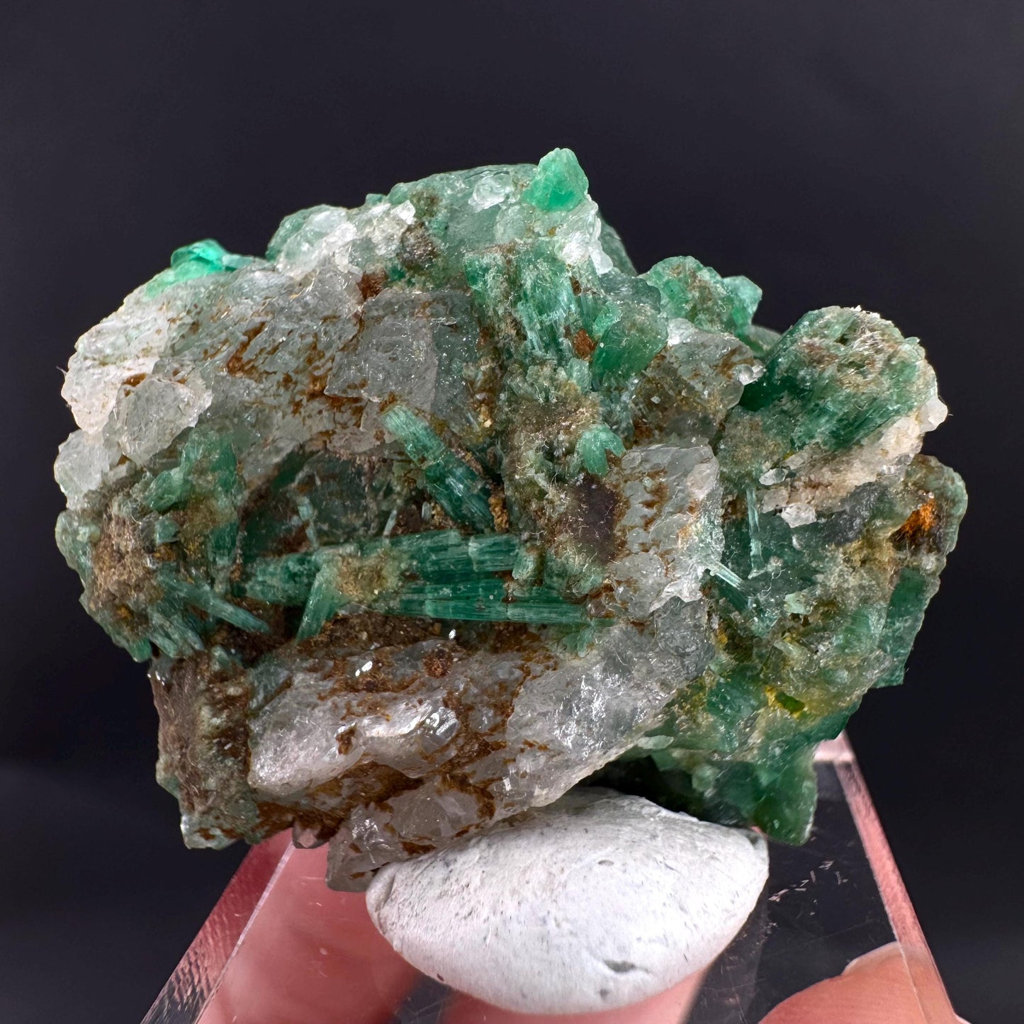 Emerald on Matrix | natural green crystal, mineral specimen from Pakistan
