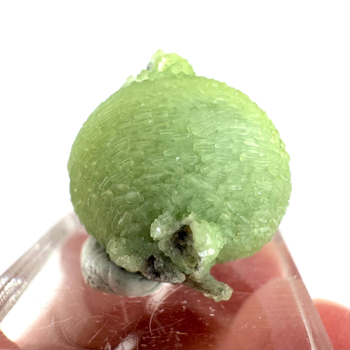 Wavellite (Arkansas, USA) | green crystal cluster, mineral specimen