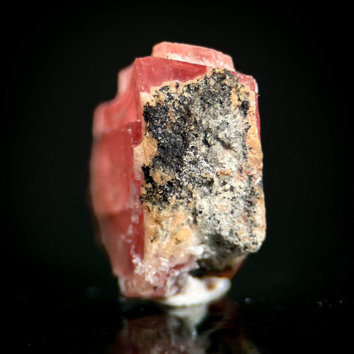 Rhodochrosite | pink crystal, rare mineral specimen from Sweet Home Mine