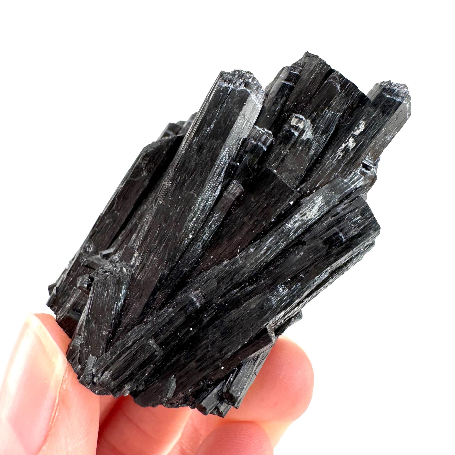 Black Tourmaline | Raw Schorl Crystal Cluster, Mineral Specimen from Namibia