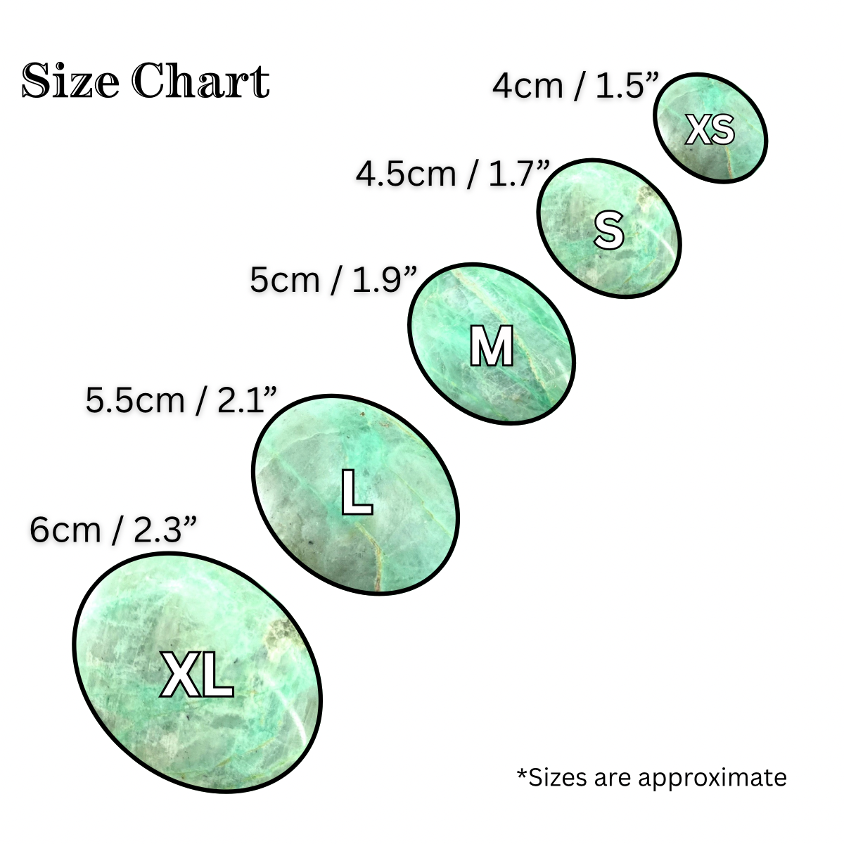Garnierite Palm Stone, garnierite, polished garnierite, garnierite palmstone, crystal palm stone