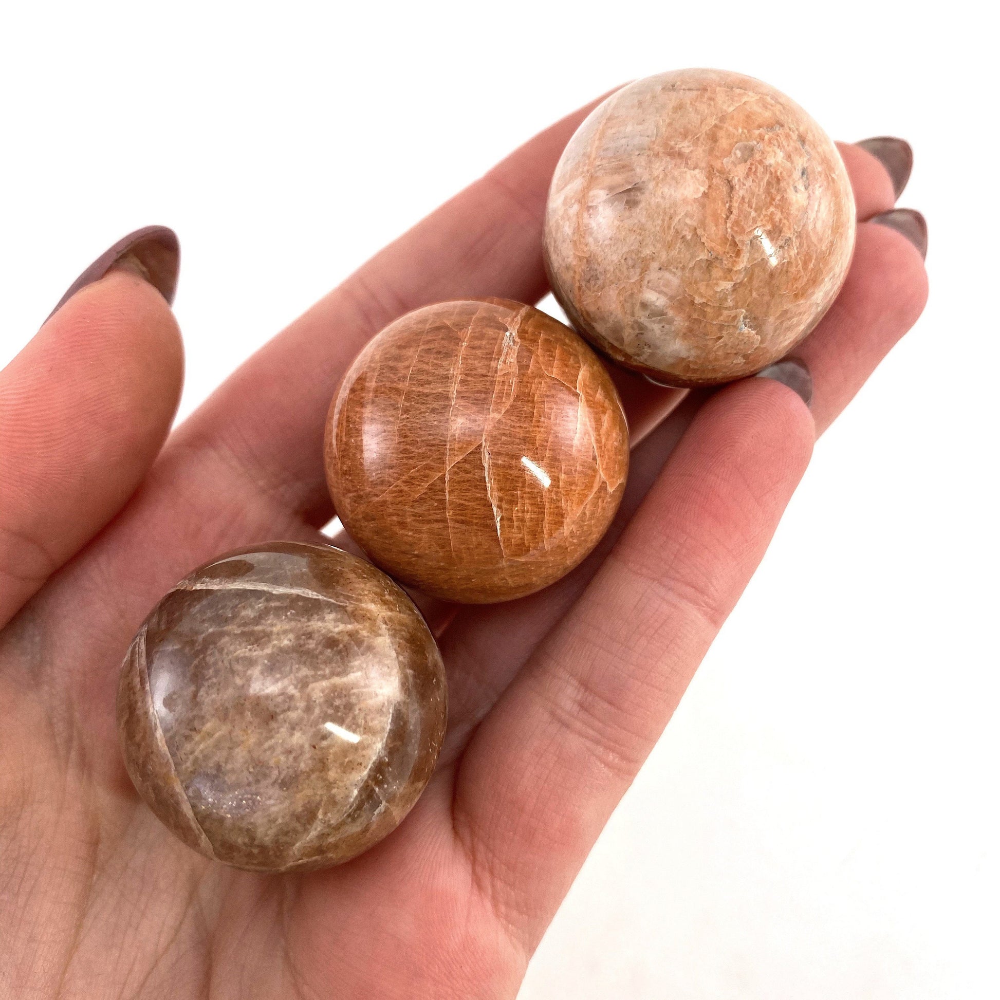 Peach moonstone Sphere, crystal ball, moonstone sphere, peach moonstone, crystal sphere