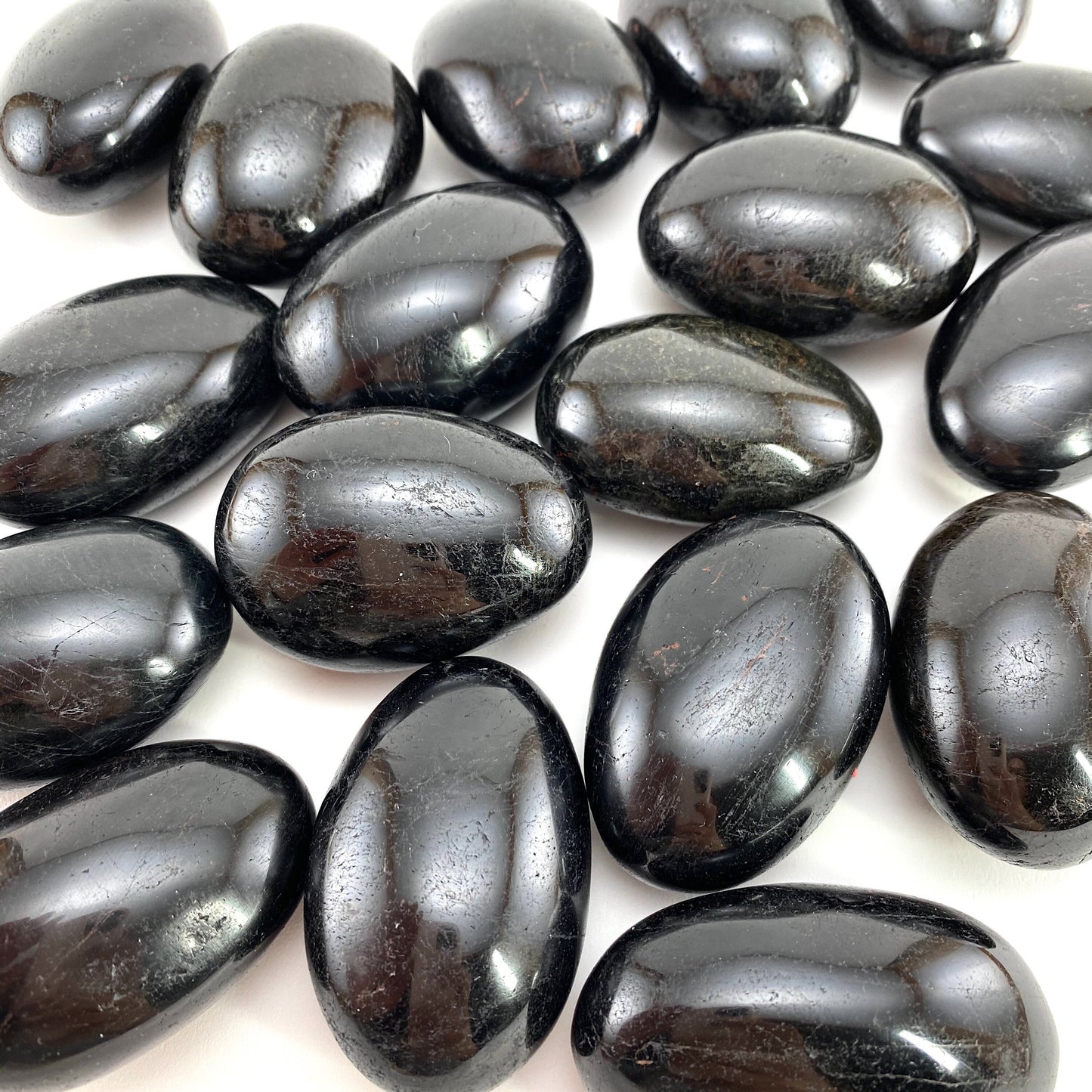Black Tourmaline Palm stone, black tourmaline, pocket stone, tourmaline, palm stone, polished tourmaline