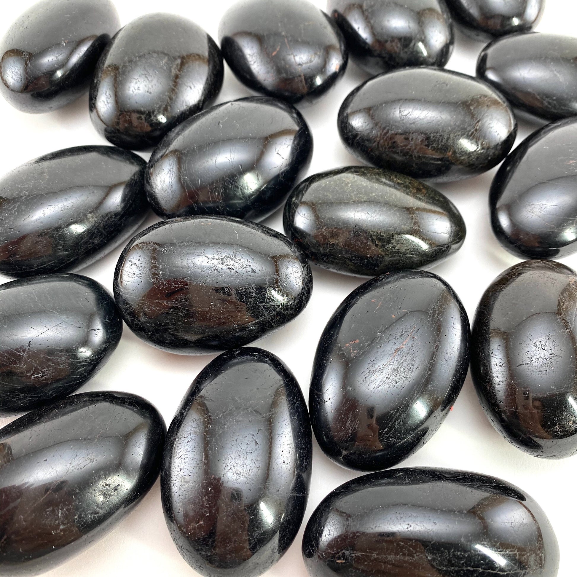 Black Tourmaline Palm stone, black tourmaline, pocket stone, tourmaline, palm stone, polished tourmaline