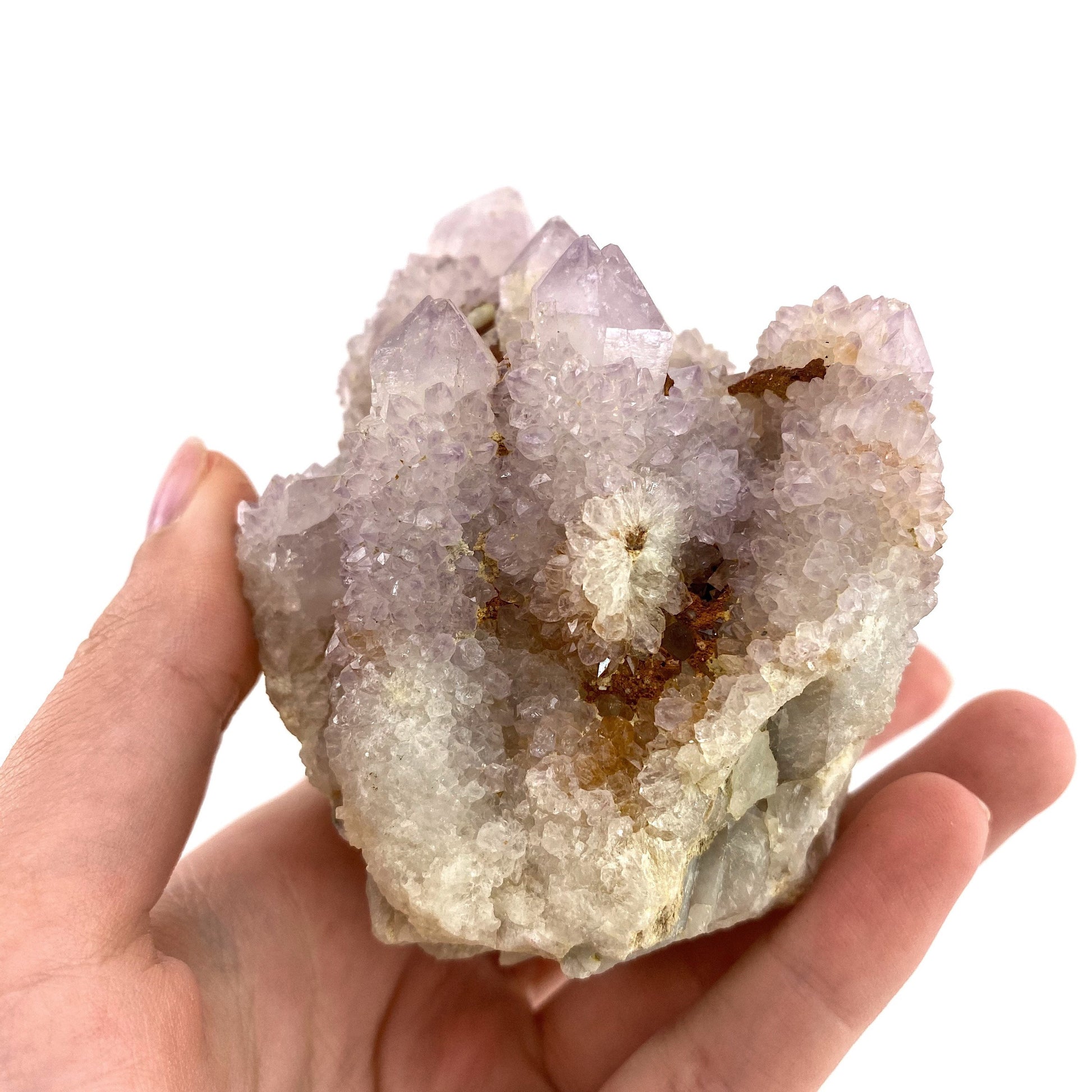 Spirit quartz crystal, spirit quartz cluster, cactus quartz