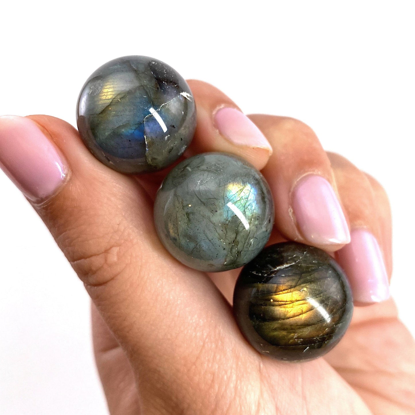 Mini labradorite sphere, labradorite ball, crystal sphere, polished labradorite, flashy labradorite
