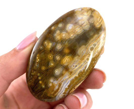 Ocean Jasper Cabochon, crystal cabochon, ocean jasper, gemstone cabochon, orbicular jasper, orbicular jasper cabochon