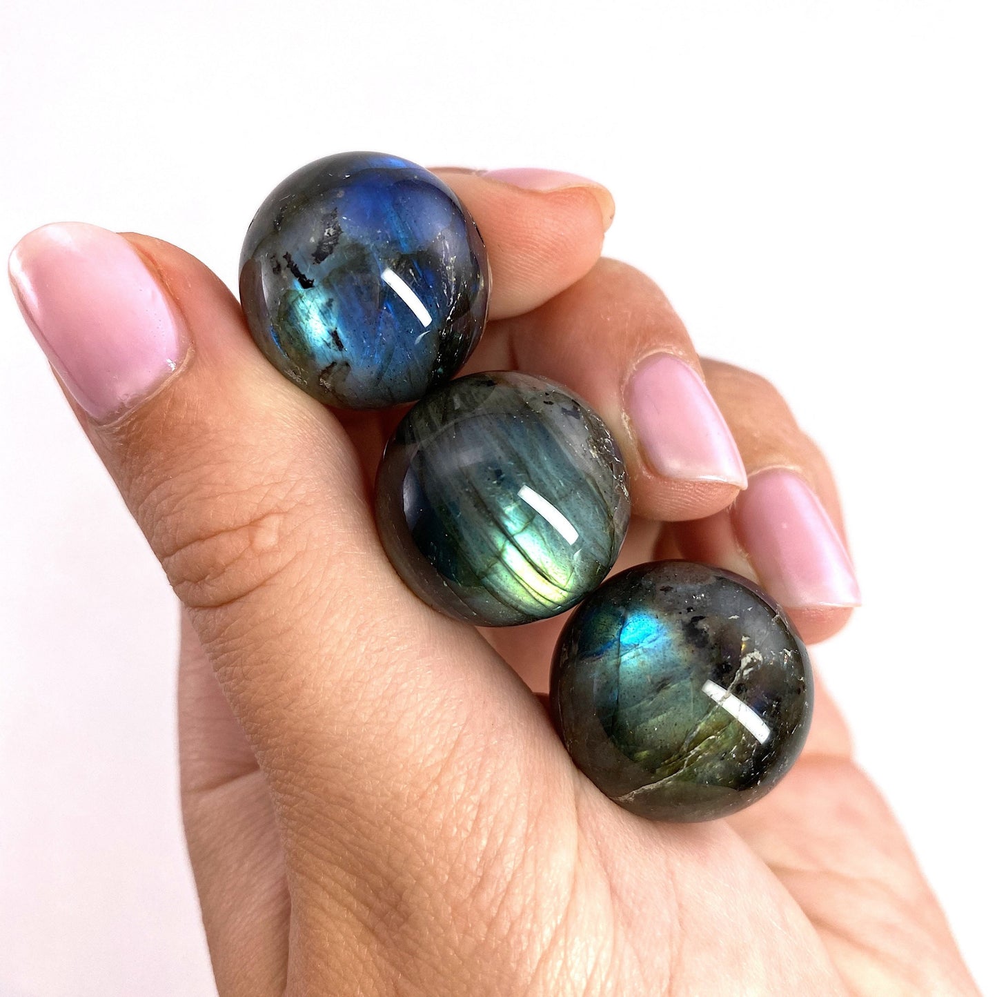 Mini labradorite sphere, labradorite ball, crystal sphere, polished labradorite, flashy labradorite
