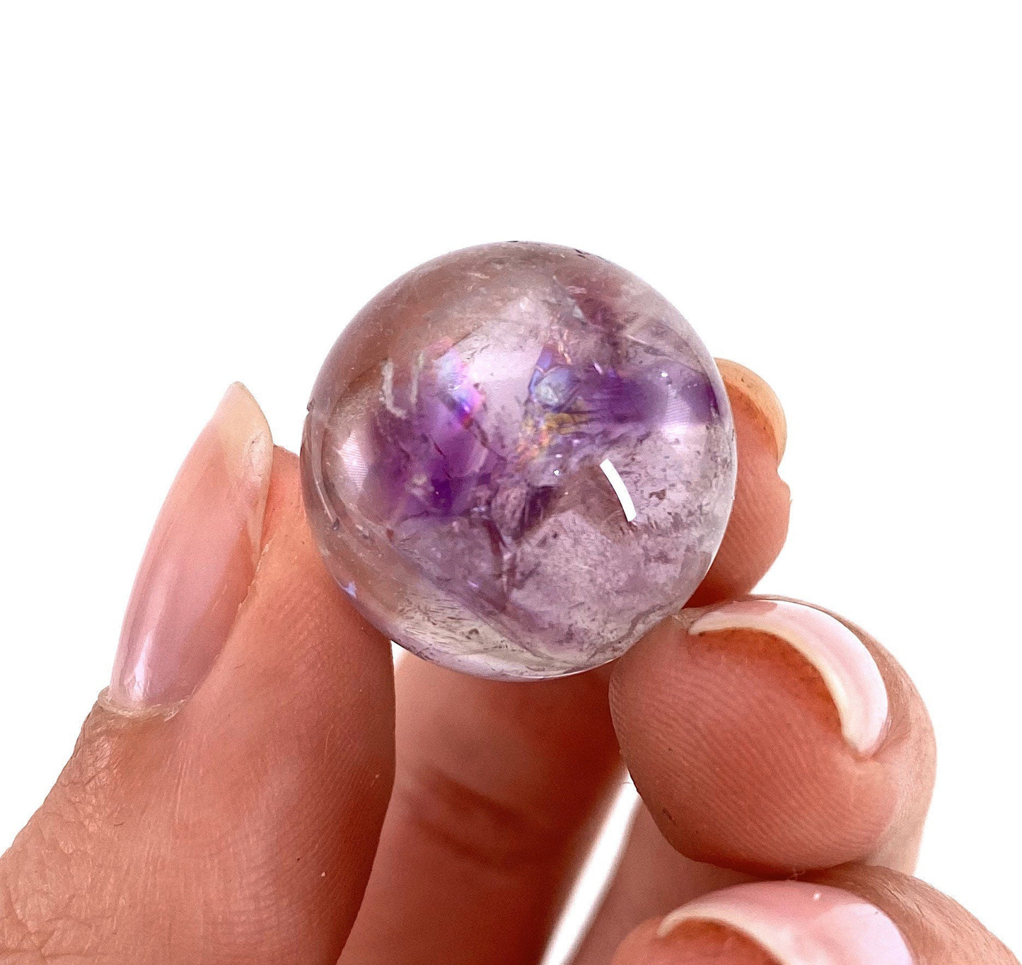 Amethyst Sphere, crystal ball, purple amethyst, mini sphere, amethyst crystal, crystal sphere