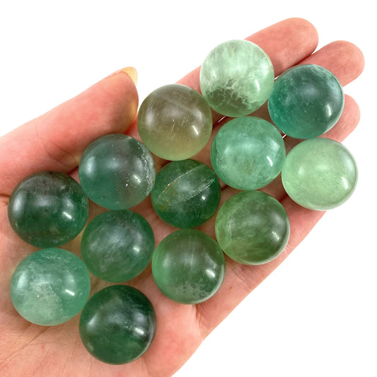 Green Fluorite Sphere, crystal ball, green fluorite sphere, fluorite palm stone, crystal sphere
