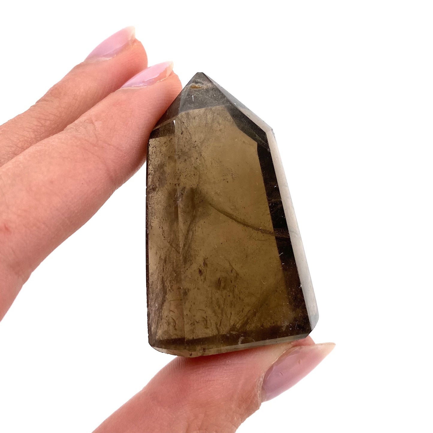 Smoky Quartz Point, smoky quartz tower, crystal point, smoky quartz crystal, smoky quartz