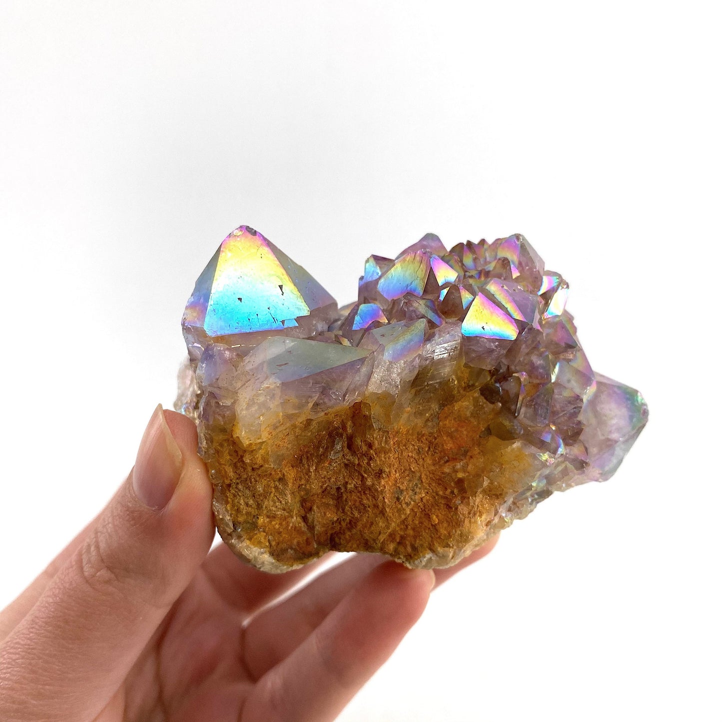 Angel aura spirit quartz point, spirit quartz, angel aura quartz, spirit quartz point