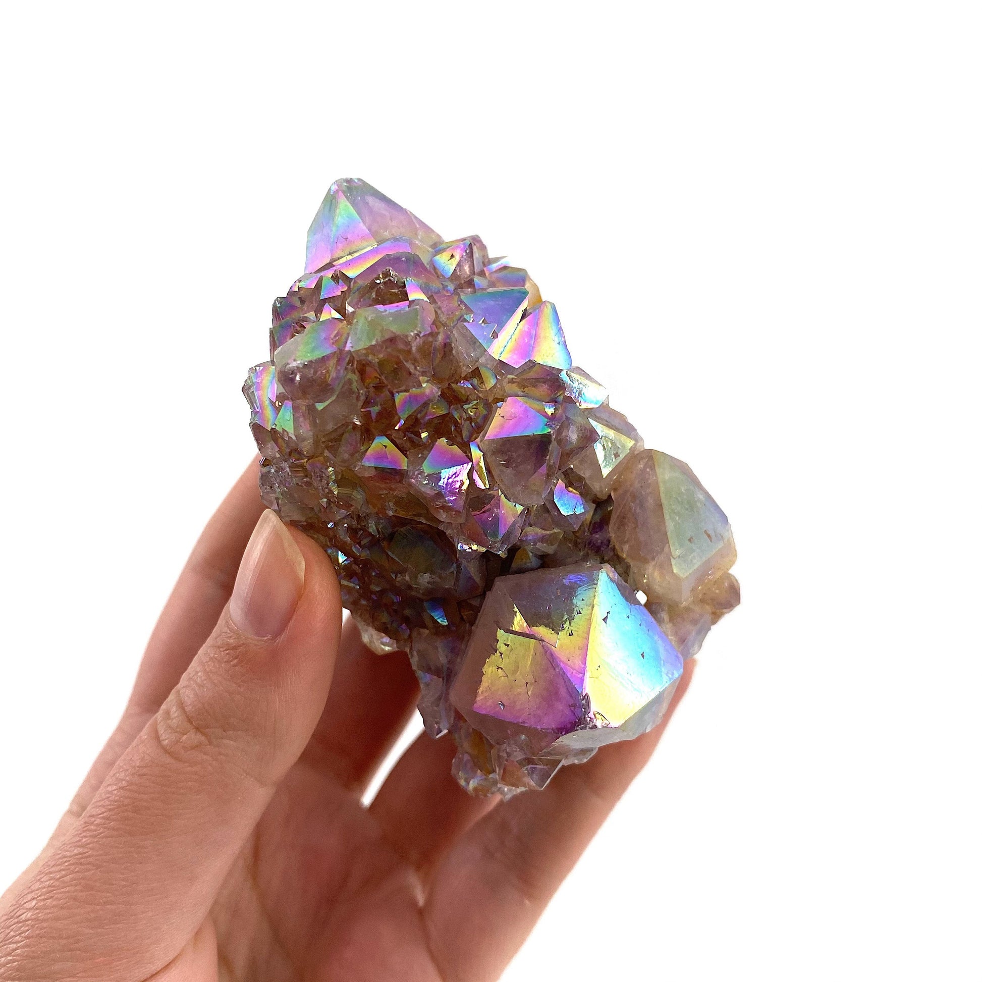 Angel aura spirit quartz point, spirit quartz, angel aura quartz, spirit quartz point