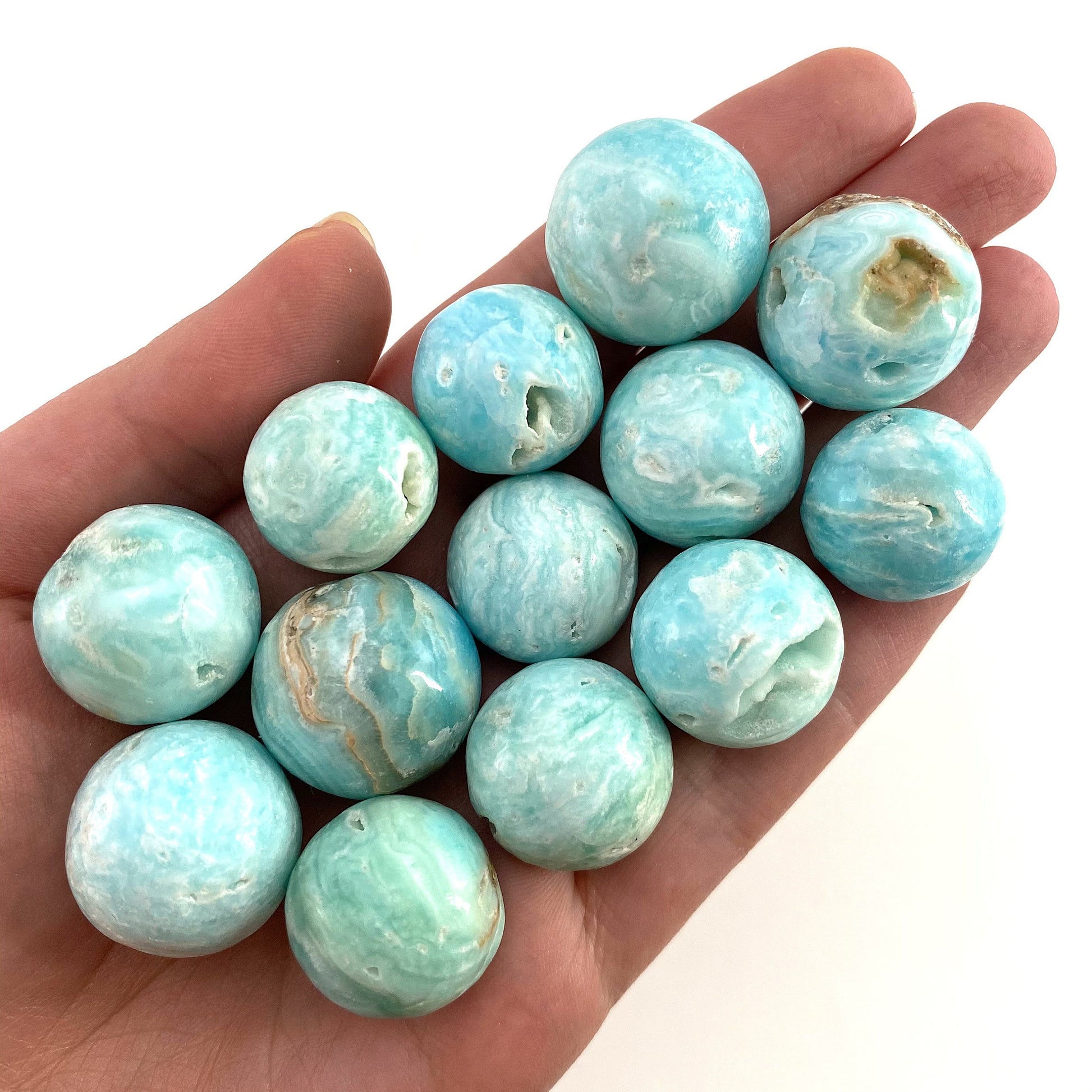 Blue Aragonite Sphere, crystal ball, blue aragonite sphere, aragonite crystal, crystal sphere