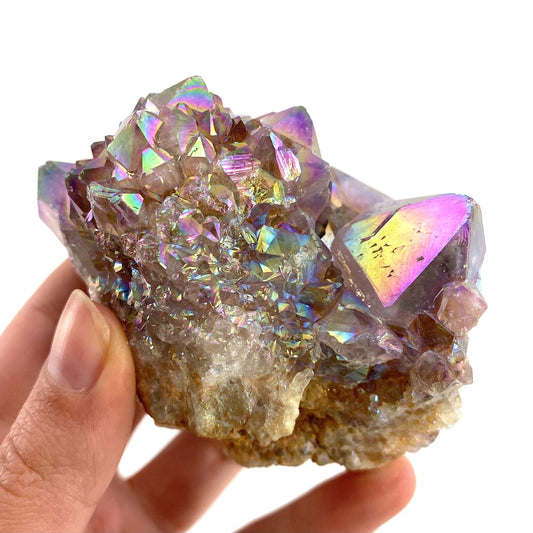 Angel aura spirit quartz point, spirit quartz, angel aura quartz, spirit quartz point