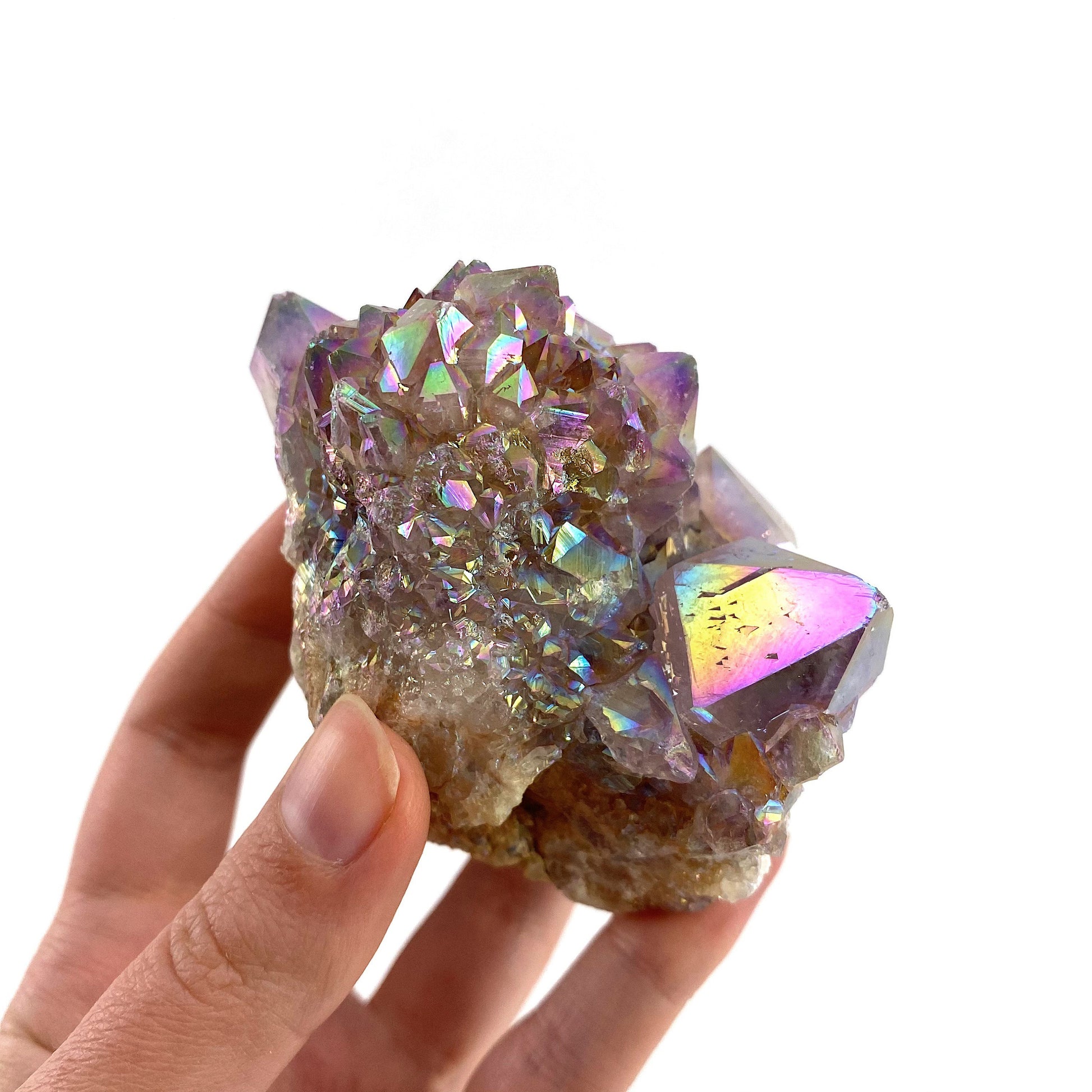 Angel aura spirit quartz point, spirit quartz, angel aura quartz, spirit quartz point