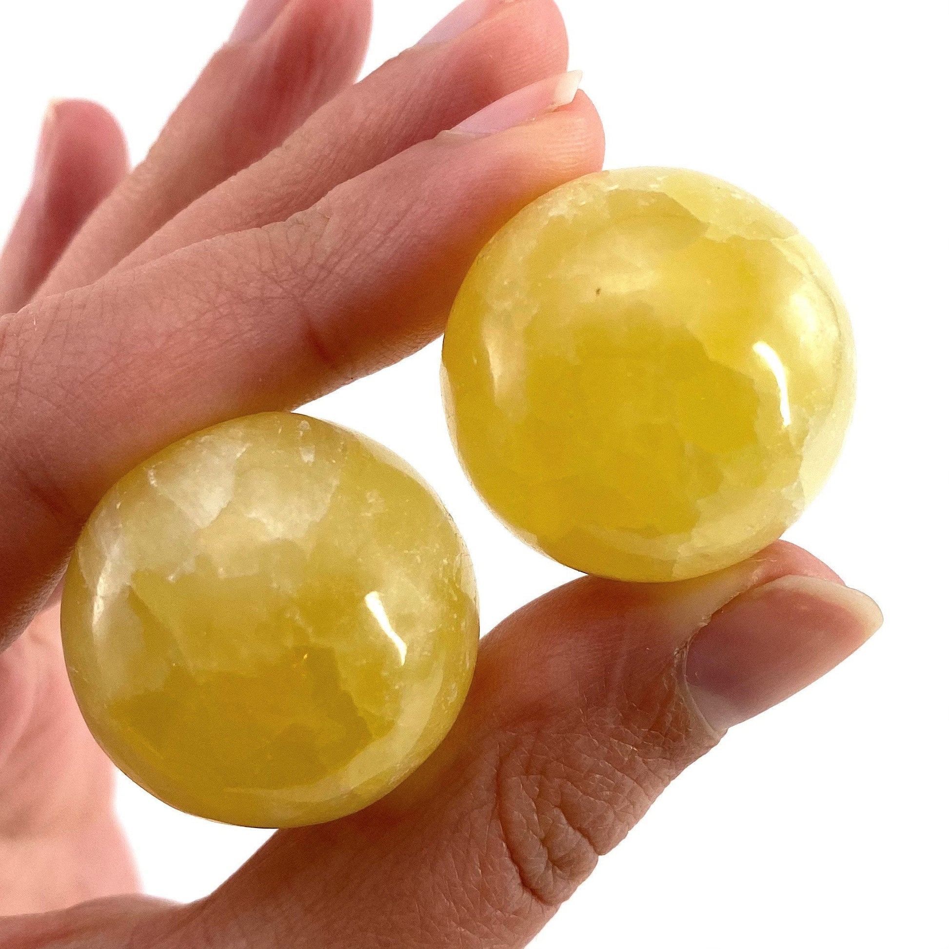 Lemon Calcite Sphere, crystal ball, yellow calcite sphere, yellow calcite crystal, crystal sphere