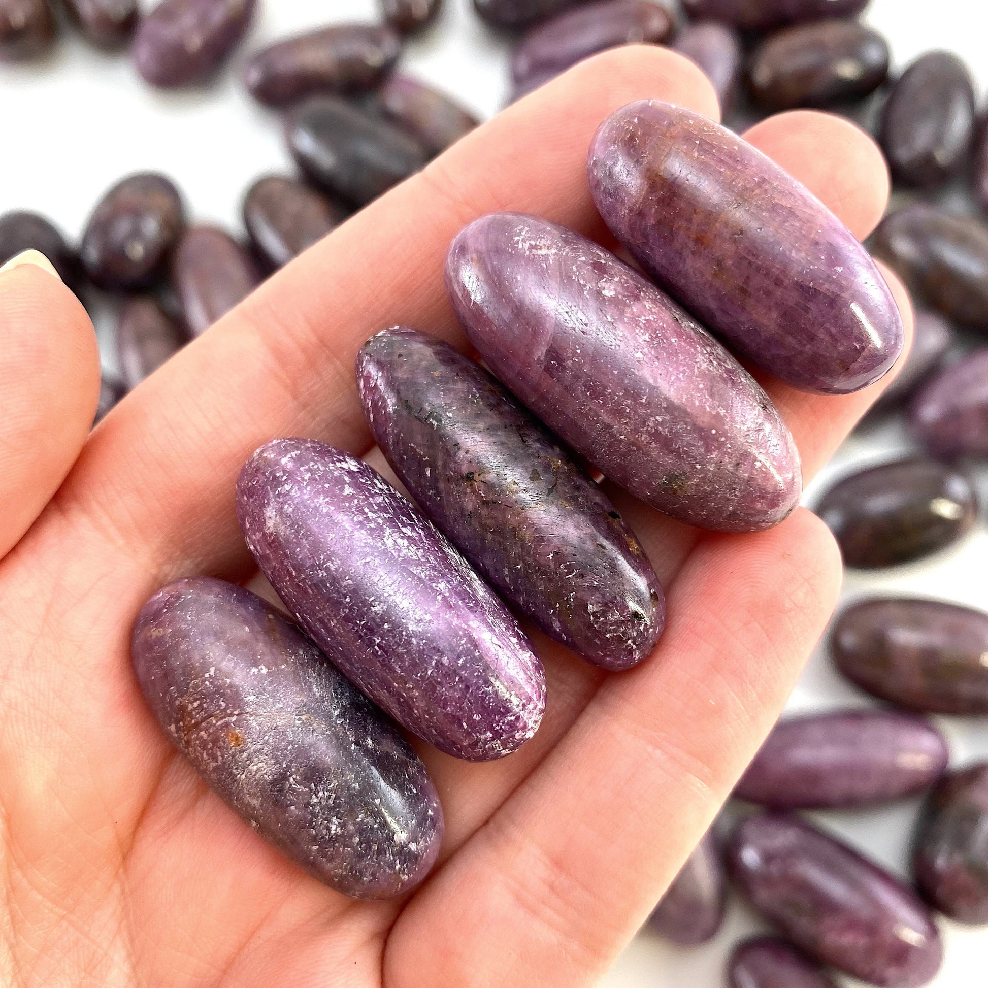 ONE Polished Ruby, ruby crystal, tumbled ruby, ruby lingam, ruby palm stone