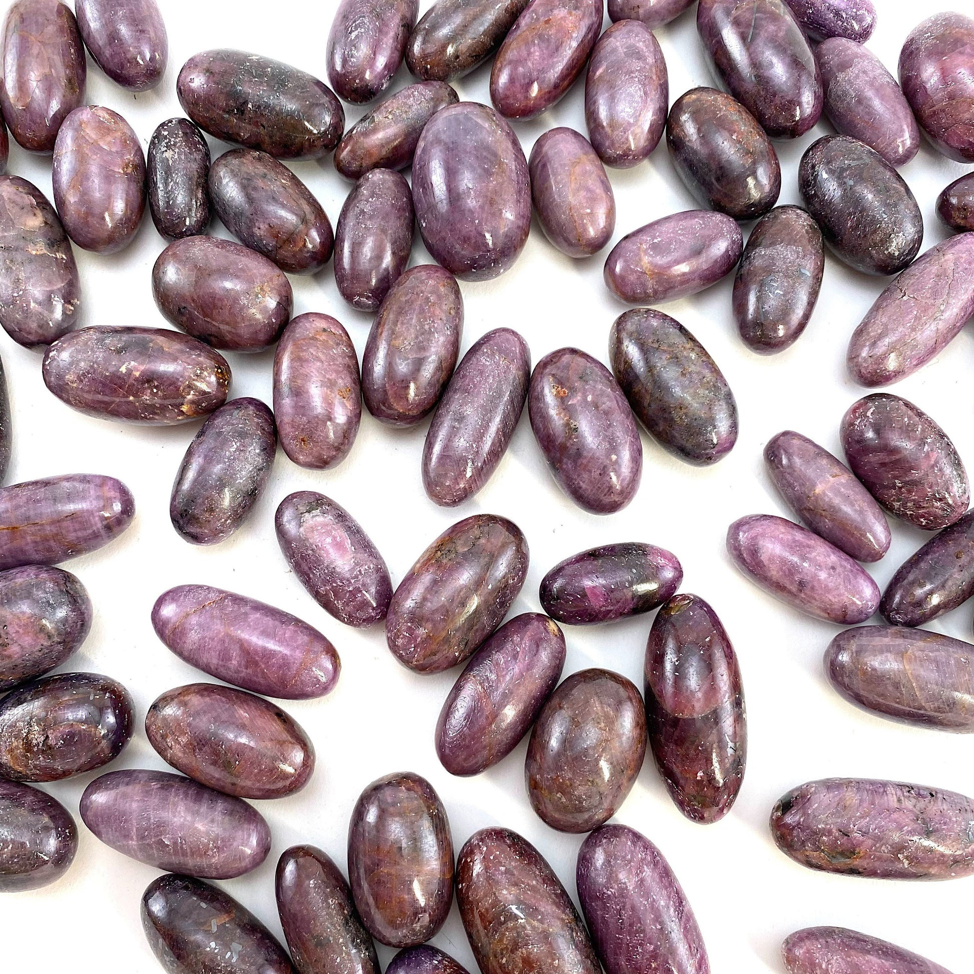 ONE Polished Ruby, ruby crystal, tumbled ruby, ruby lingam, ruby palm stone