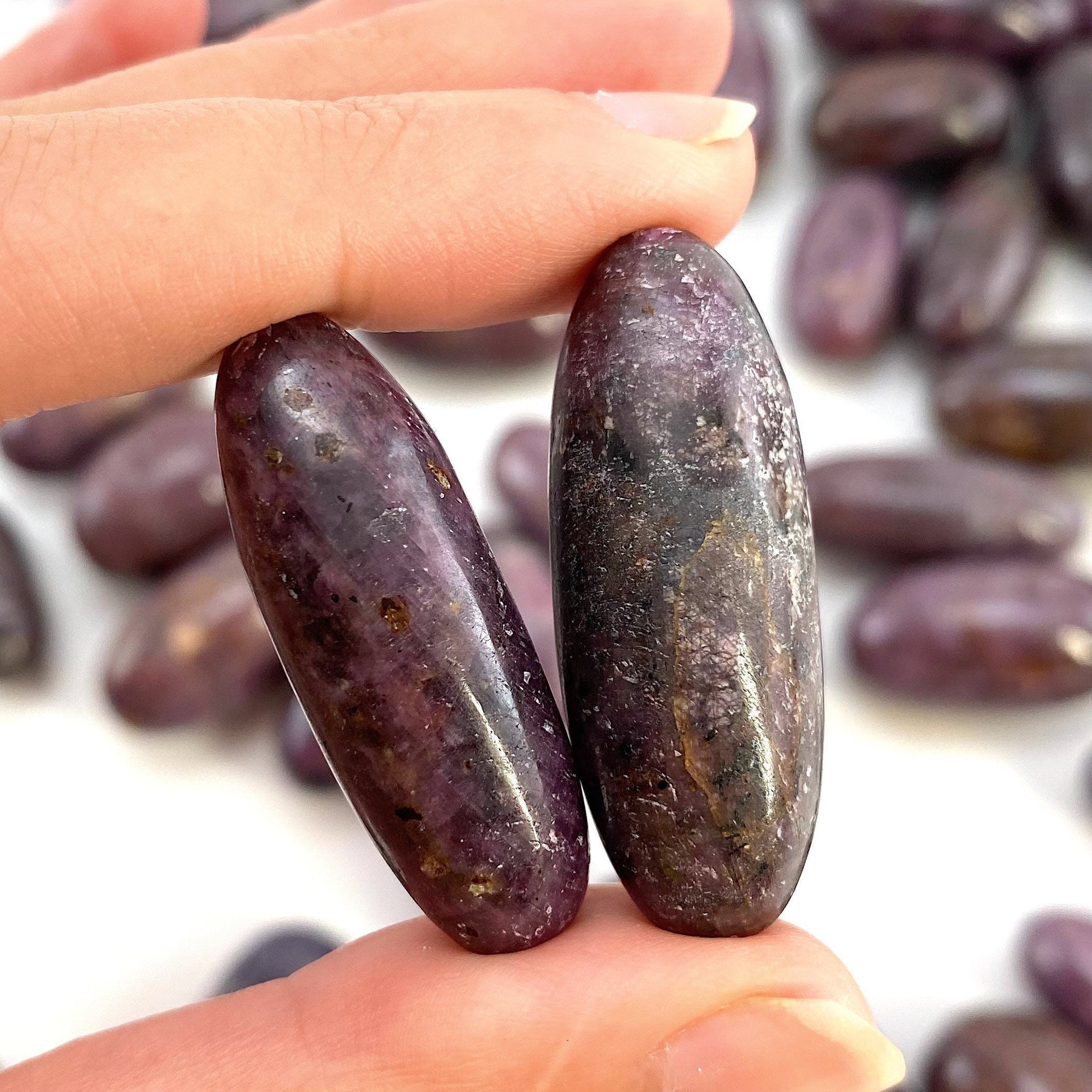 ONE Polished Ruby, ruby crystal, tumbled ruby, ruby lingam, ruby palm stone