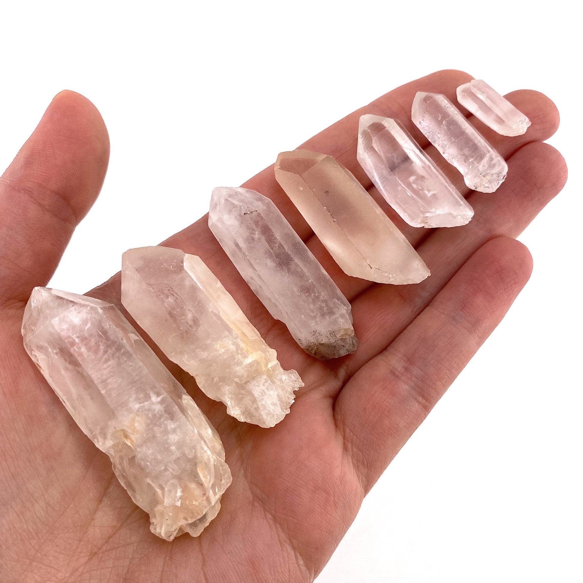 ONE mini natural quartz point, raw quartz point, quartz point, quartz crystal