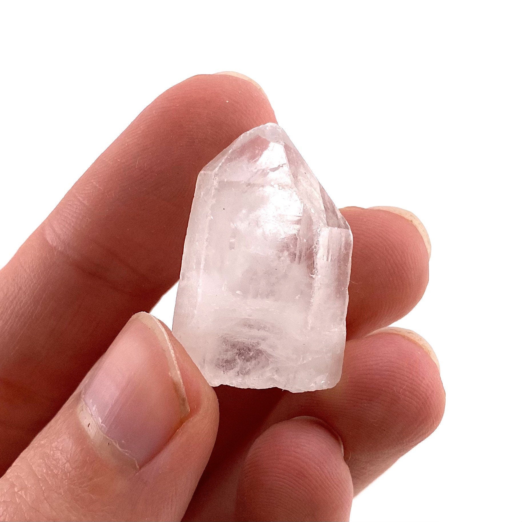 ONE mini natural quartz point, raw quartz point, quartz point, quartz crystal