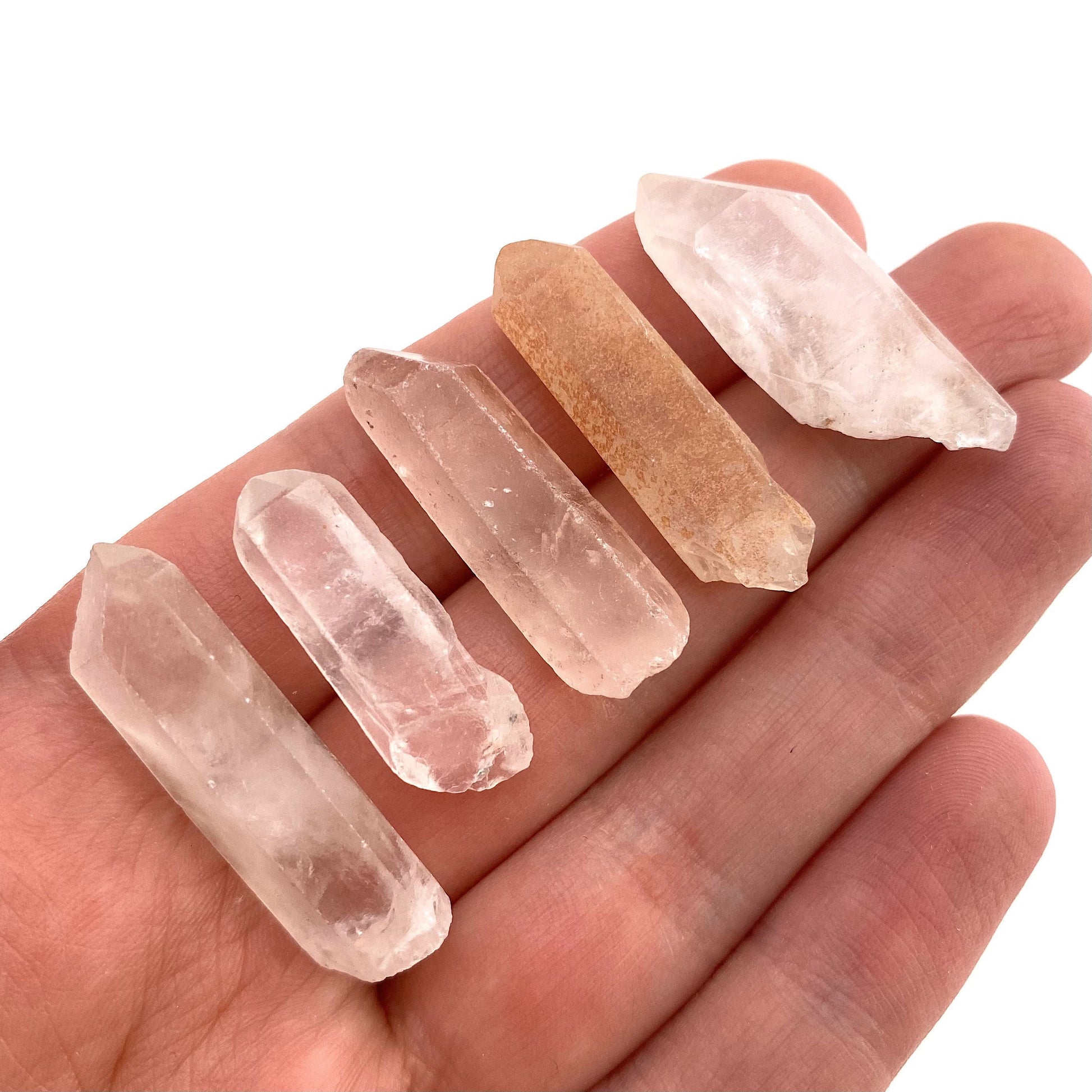 ONE mini natural quartz point, raw quartz point, quartz point, quartz crystal