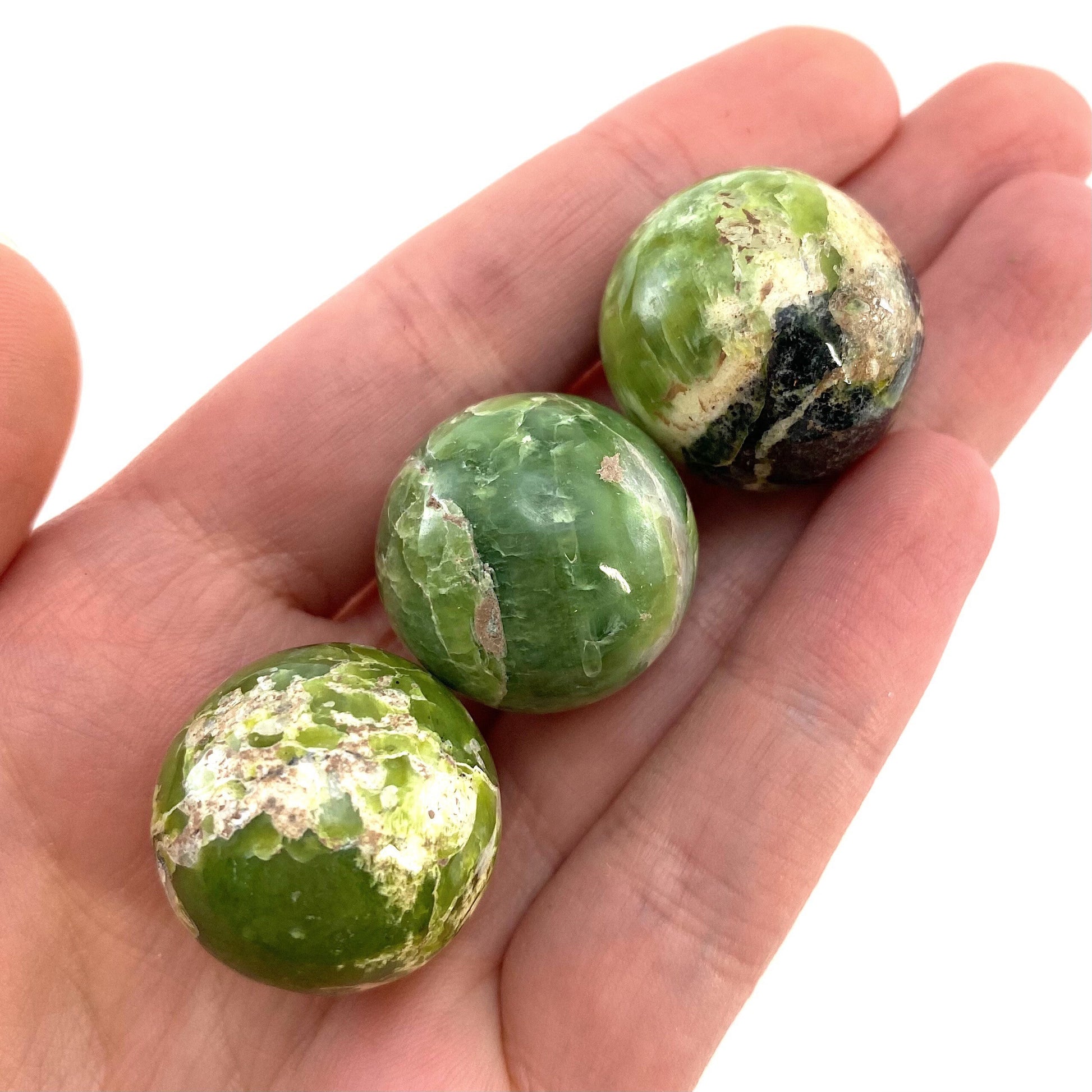 Rare! Tremolite Sphere, crystal ball, green tremolite sphere, tremolite crystal, crystal sphere