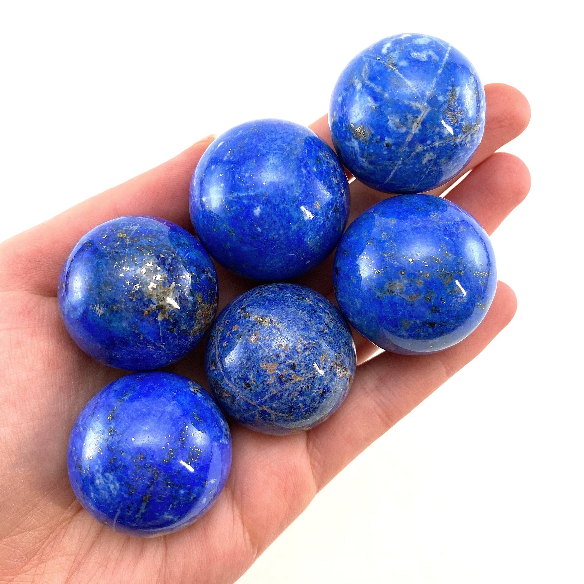 Lapis lazuli sphere, crystal ball, lapis lazuli palm stone, lapis lazuli ball, crystal ball, crystal sphere, lapis lazuli