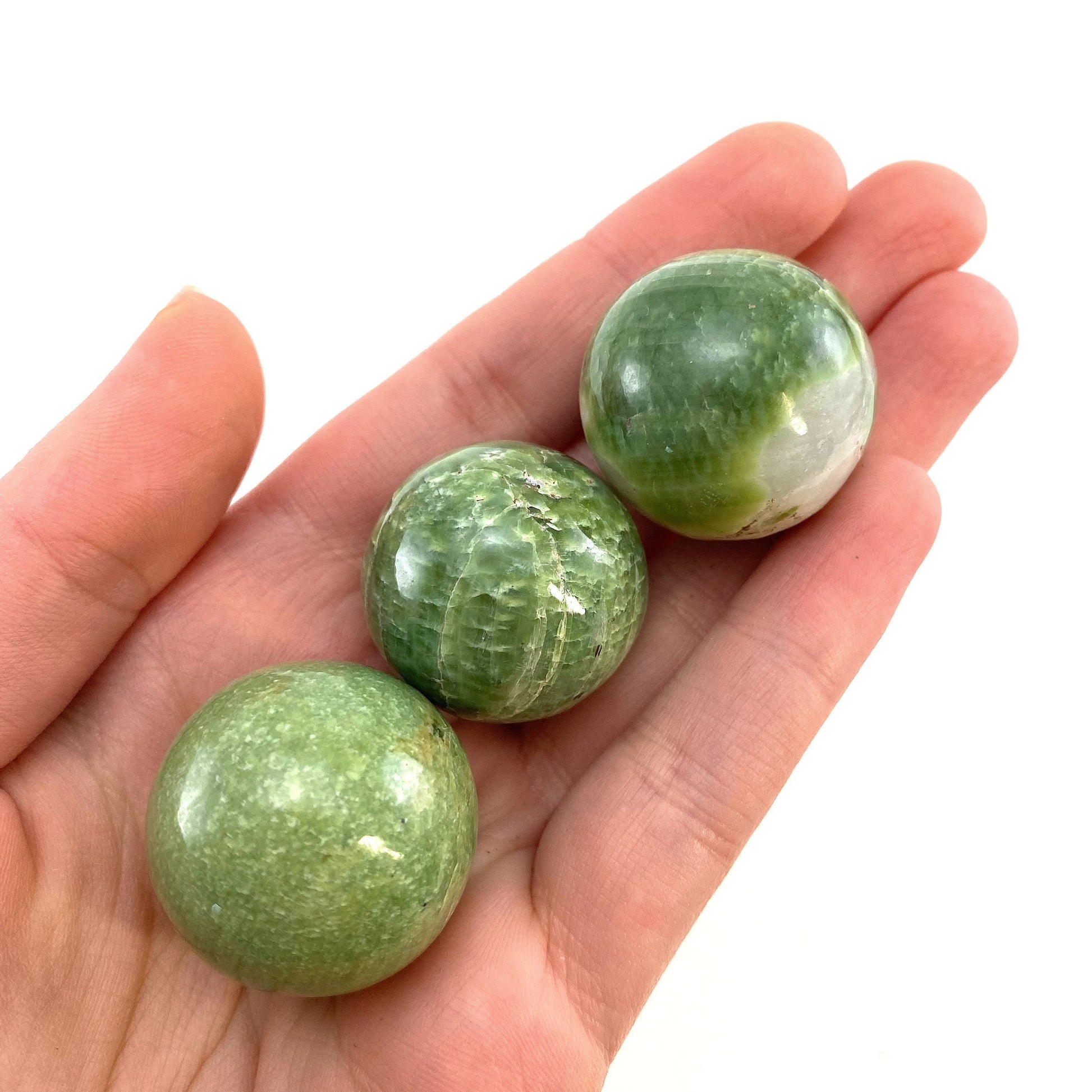 Rare! Tremolite Sphere, crystal ball, green tremolite sphere, tremolite crystal, crystal sphere