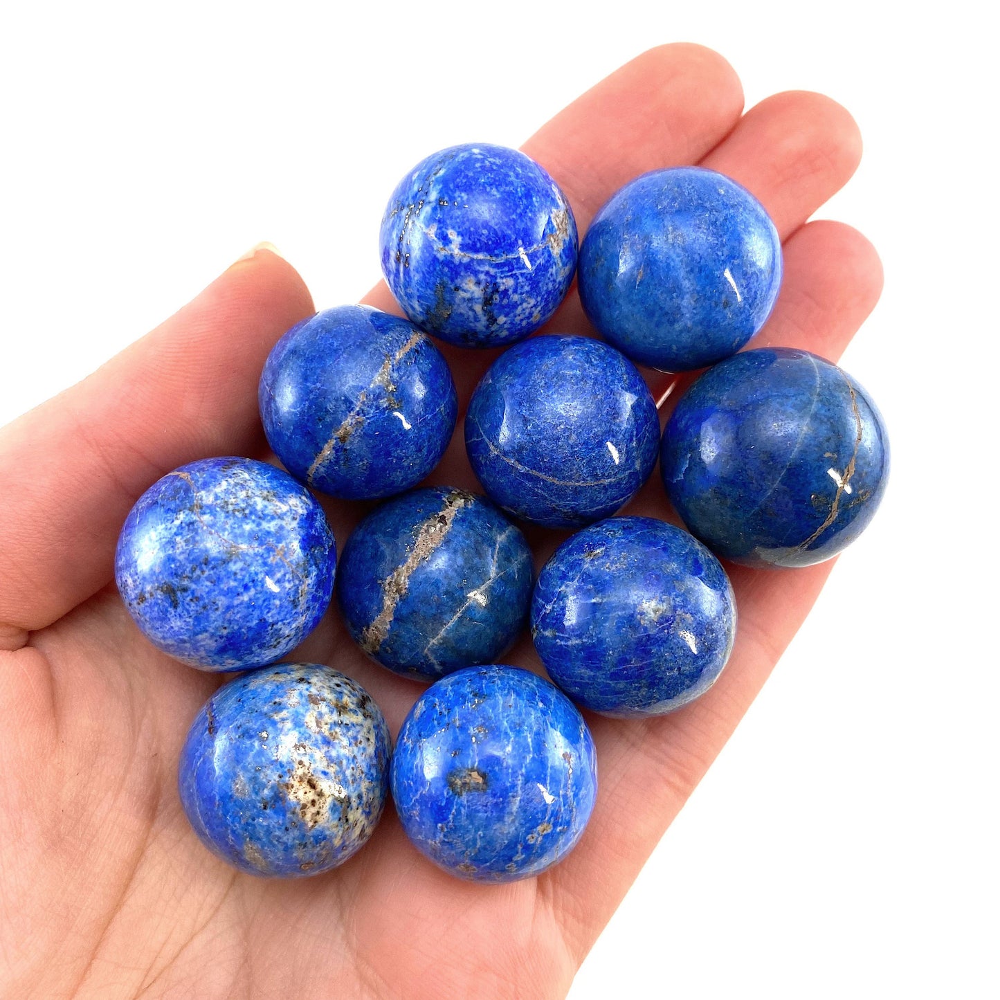 Lapis lazuli sphere, crystal ball, lapis lazuli palm stone, lapis lazuli ball, crystal ball, crystal sphere, lapis lazuli