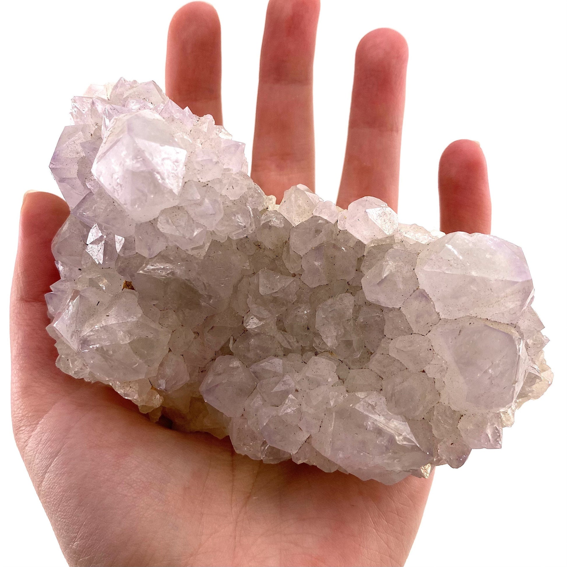 Spirit quartz cluster, spirit quartz crystal, cactus quartz