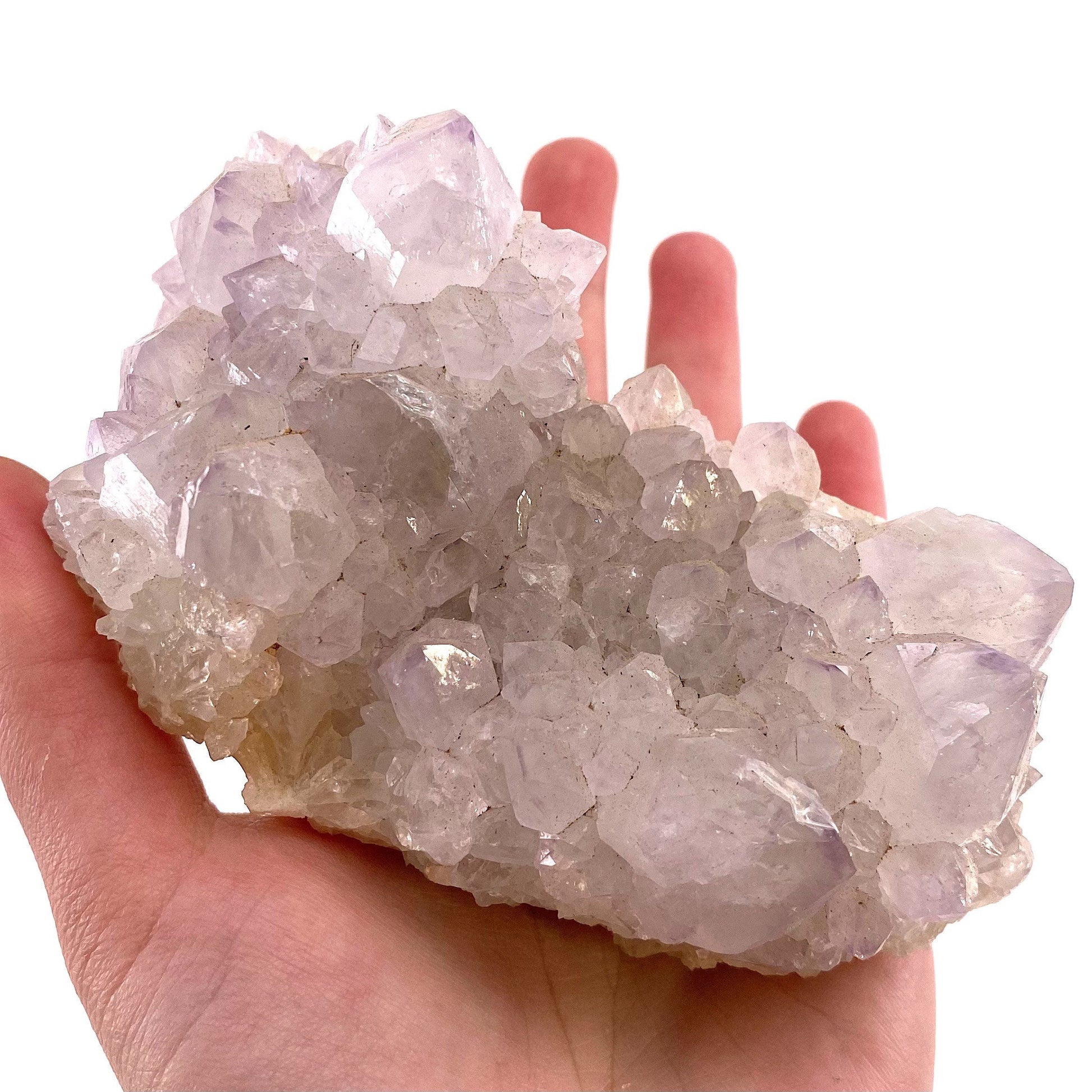 Spirit quartz cluster, spirit quartz crystal, cactus quartz