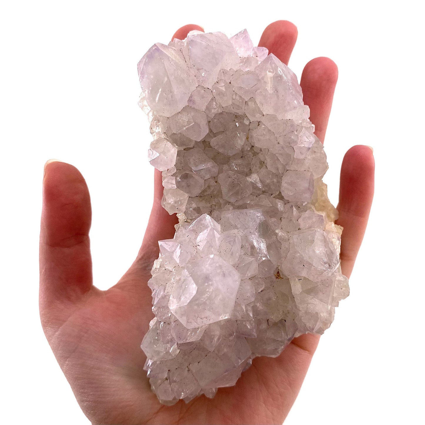 Spirit quartz cluster, spirit quartz crystal, cactus quartz