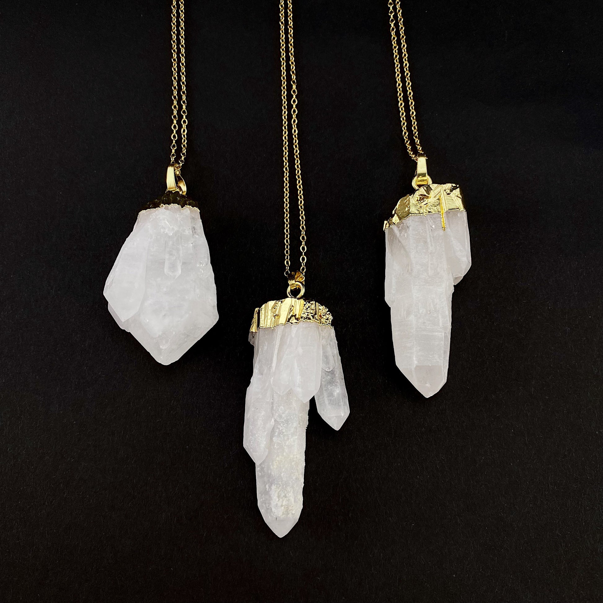 Quartz Point Necklace, quartz necklace, crystal pendant, crystal necklace, quartz necklace