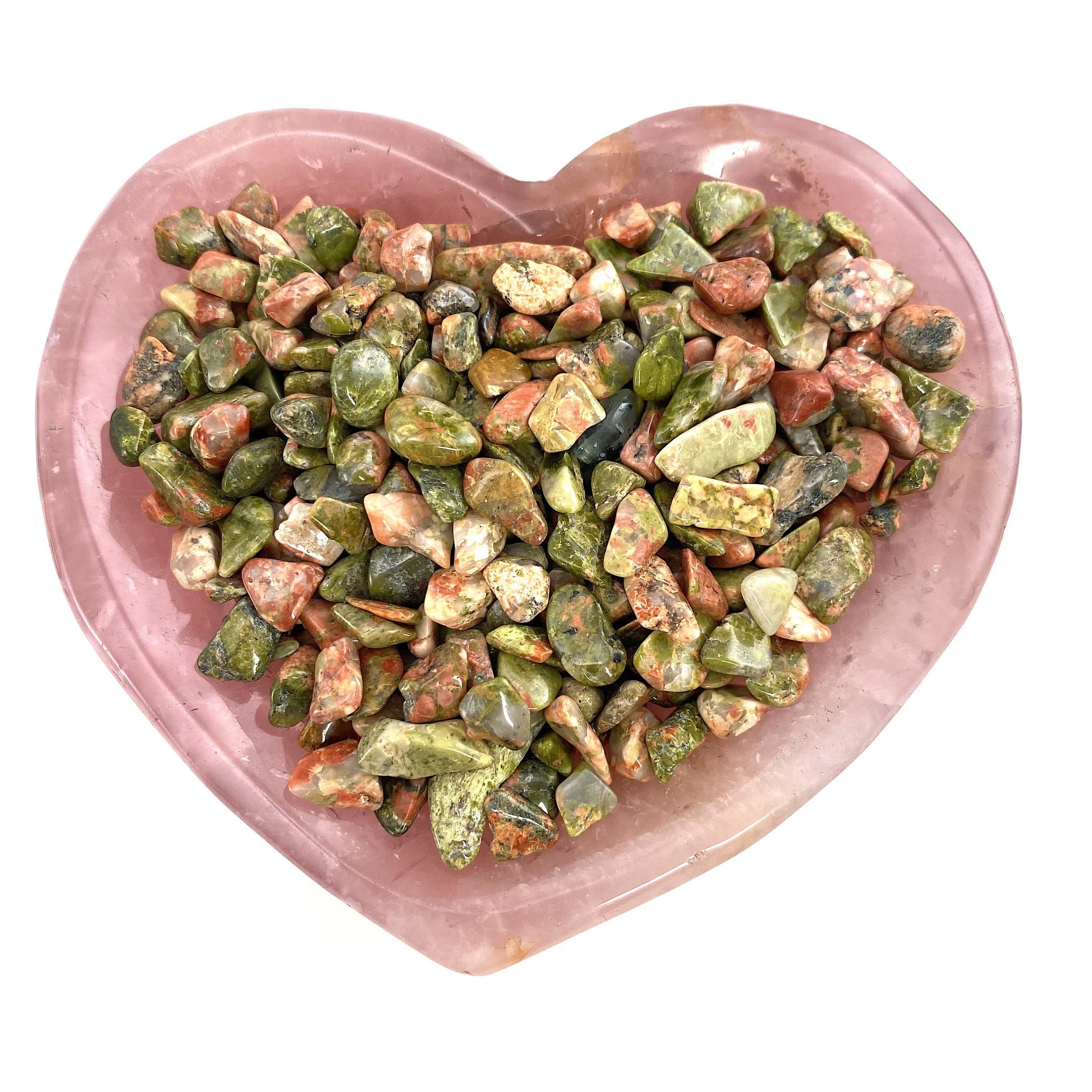 20g of Unakite, mini tumbled stones, tumbled crystal, tumbled unakite, unakite chips