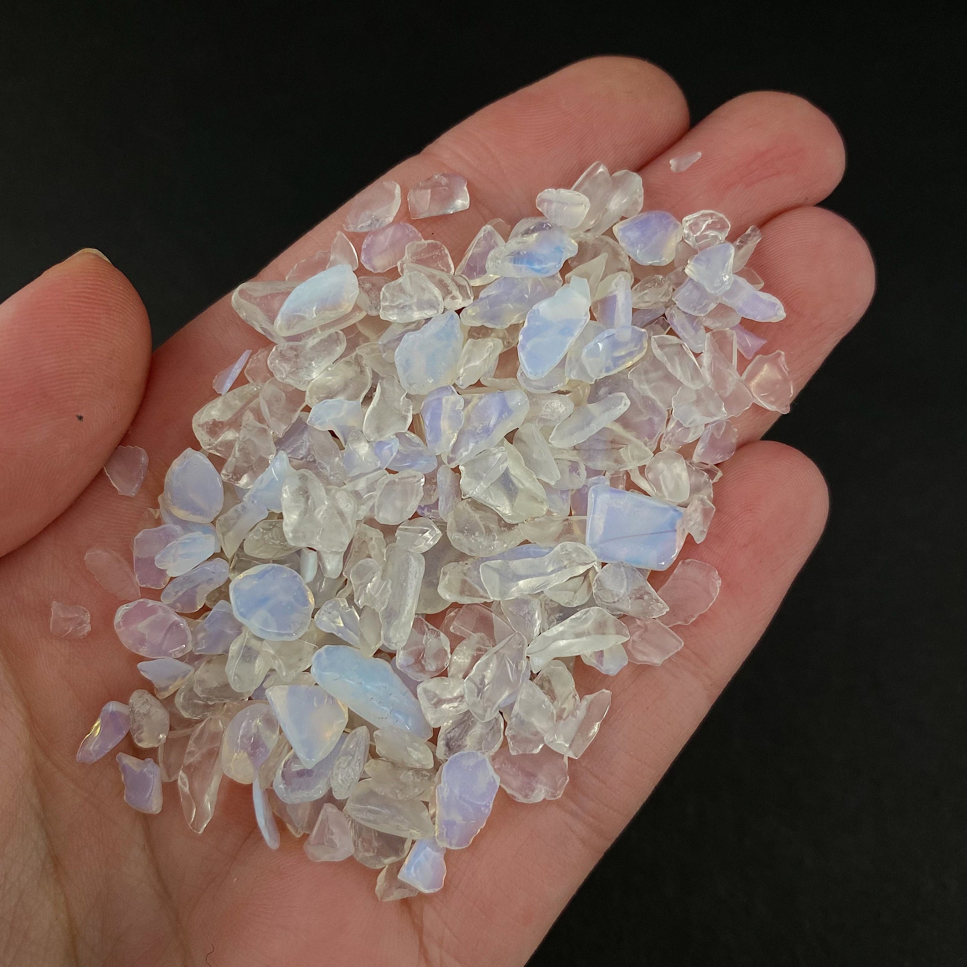 20g of Opalite, mini tumbled stones, tumbled crystal, tumbled Opalite, opalite chips