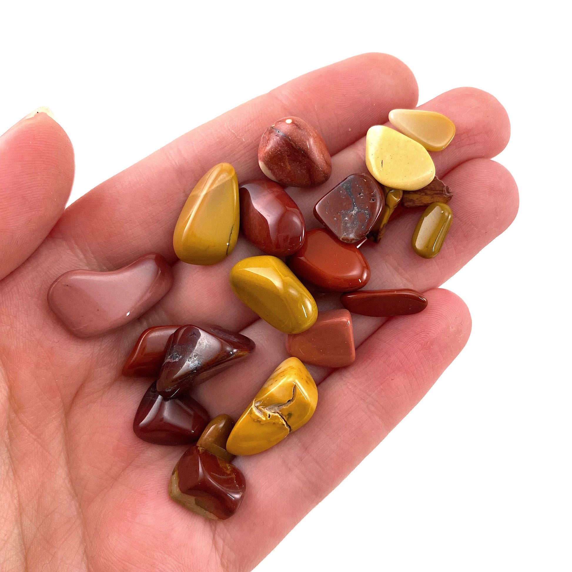 20g of Mookaite, mini tumbled stones, tumbled crystal, tumbled mookaite jasper, mookaite chips, crystal chips