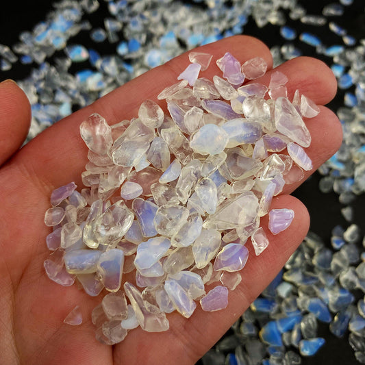 20g of Opalite, mini tumbled stones, tumbled crystal, tumbled Opalite, opalite chips