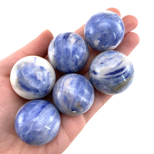 Rare! Afghanite Sphere, crystal ball, blue afghanite sphere, polished afghanite, crystal sphere