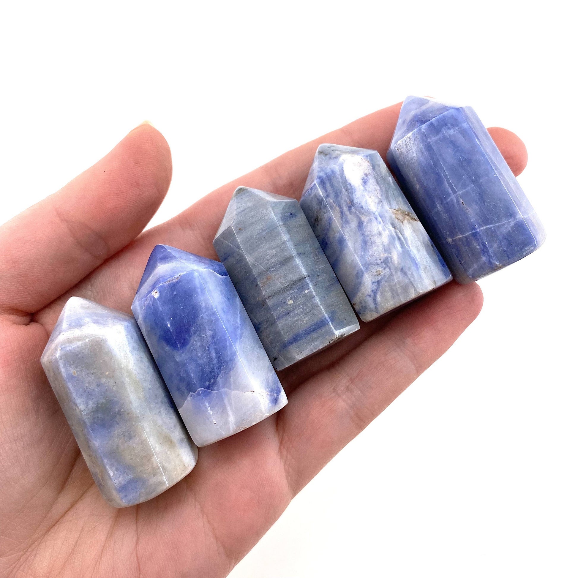 Rare! Afghanite Point, blue afghanite tower, crystal point, blue afghanite crystal, polished afghanite